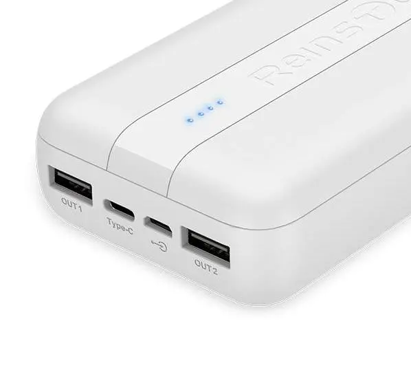 Powerbank Reinston EPB028 20000mAh Biały