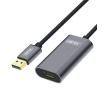 Kabel USB Unitek Y-274 Srebrno-szary