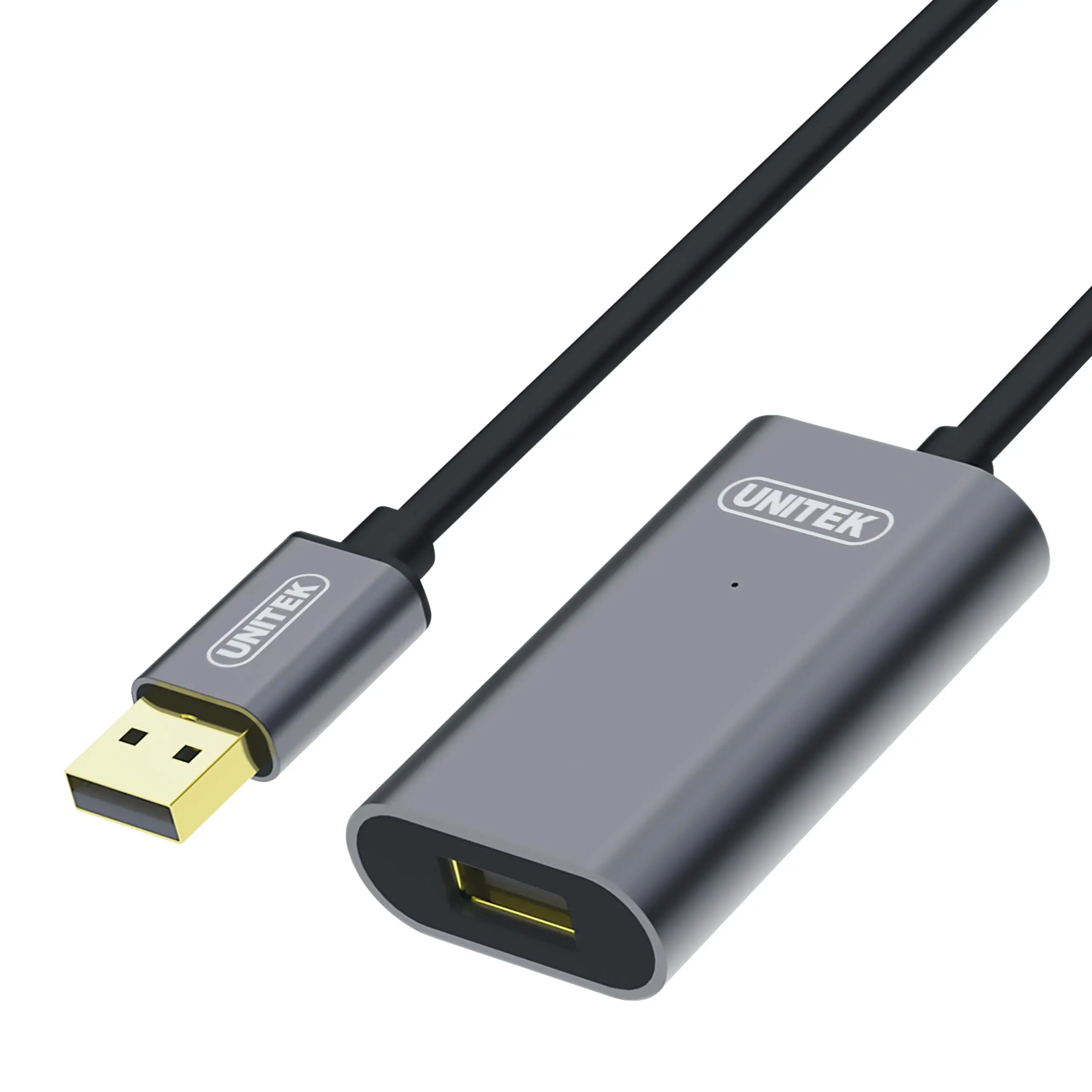 Kabel USB Unitek Y-274 Srebrno-szary