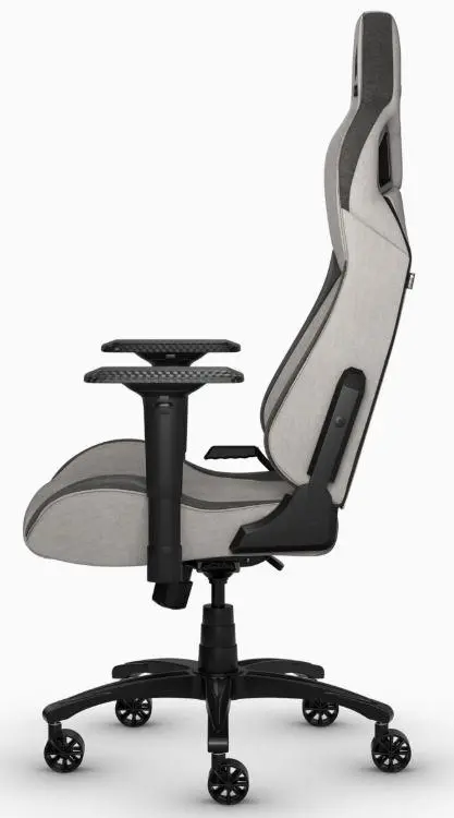 Fotel Corsair T3 Rush Gamingowy do 120kg Tkanina Jasnoszary