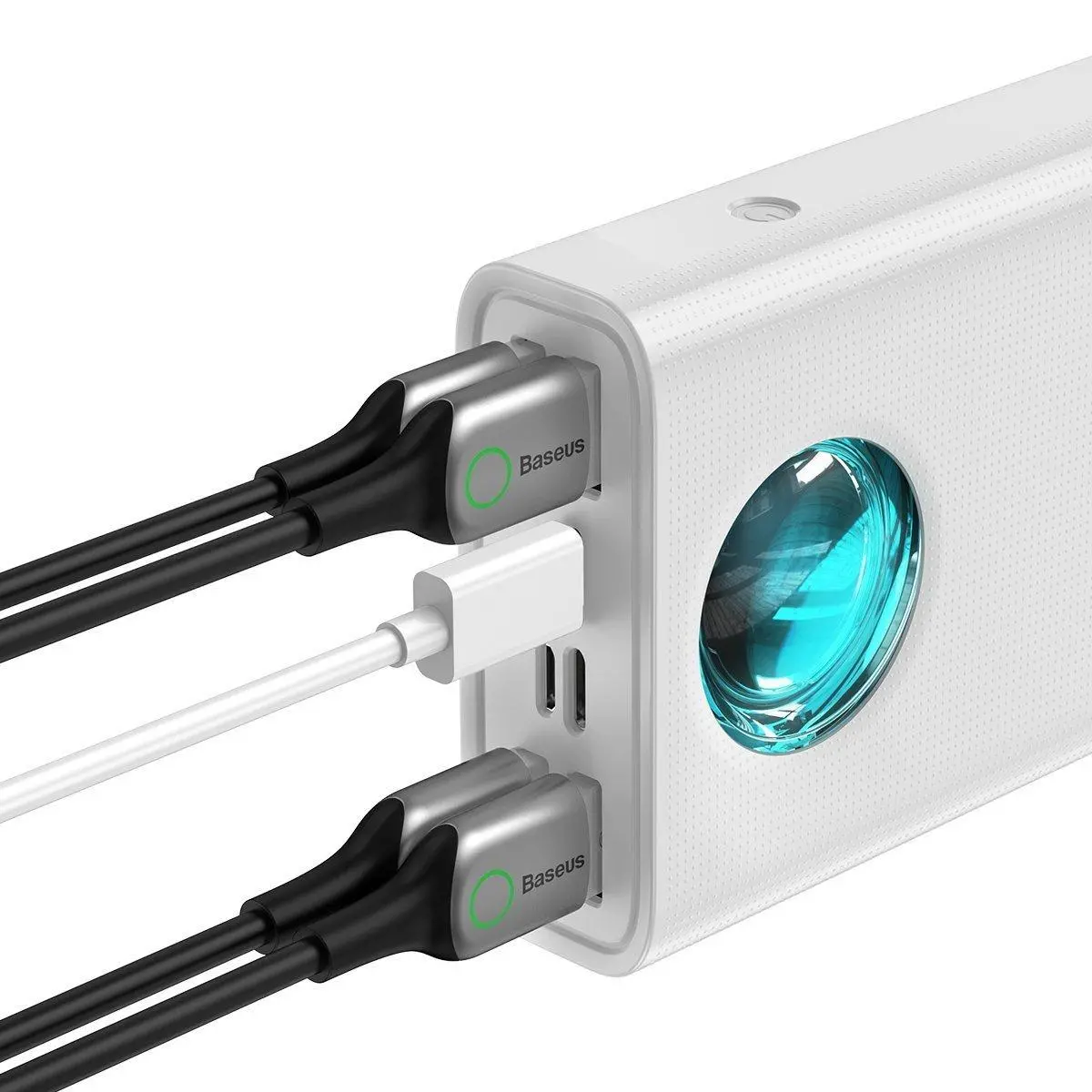 Powerbank Baseus PPLG000102 Amblight 30000mAh PD QC 3.0 65W Biały