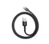 Kabel Baseus USB-C Cafule 2A 2m Szaro-czarny