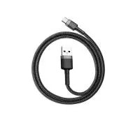 Baseus USB-C Cafule 2A 2m Szaro-czarny