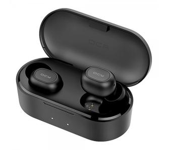 Słuchawki bezprzewodowe QCY T2C Dokanałowe Bluetooth 5.0 Czarny