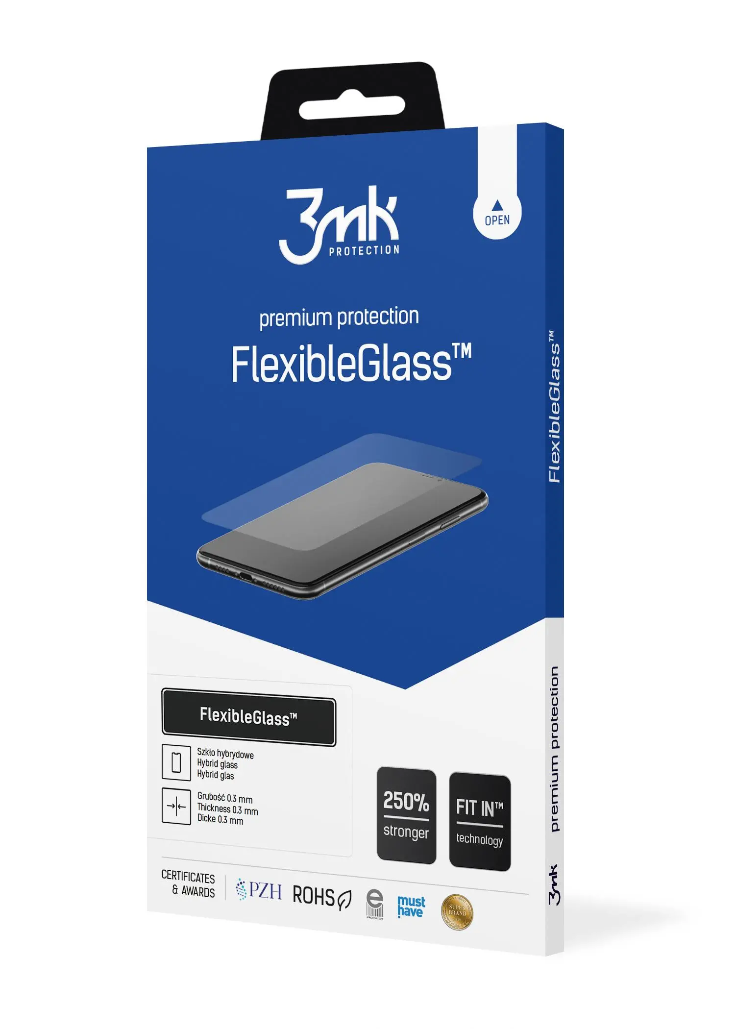 Szkło hybrydowe 3mk FlexibleGlass do iPhone 12/12 Pro