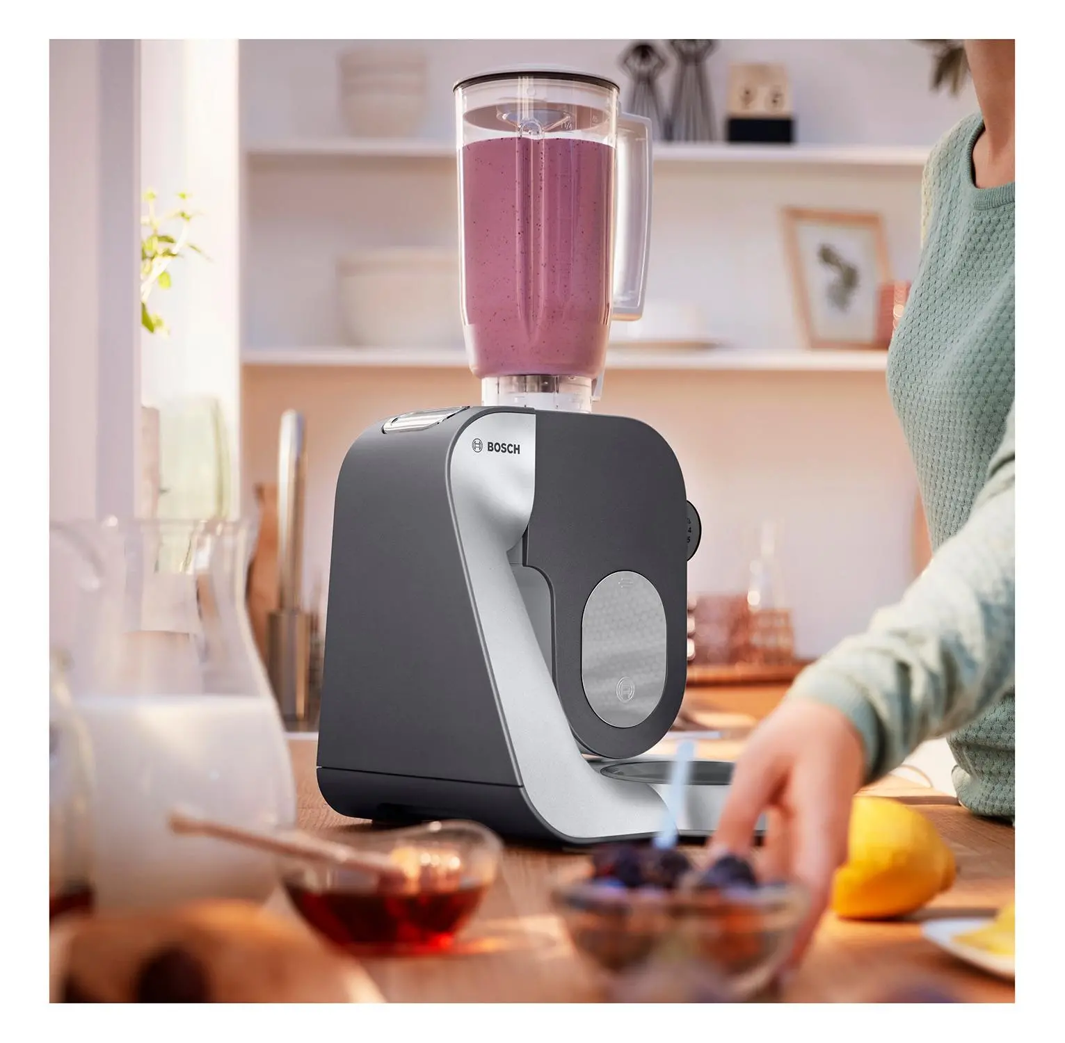 Robot kuchenny Bosch MUM58365 Z krajarką w kostkę