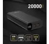 Powerbank Reinston Ultra 20000mAh EPB030 PD 20W + AFC 18W Czarny