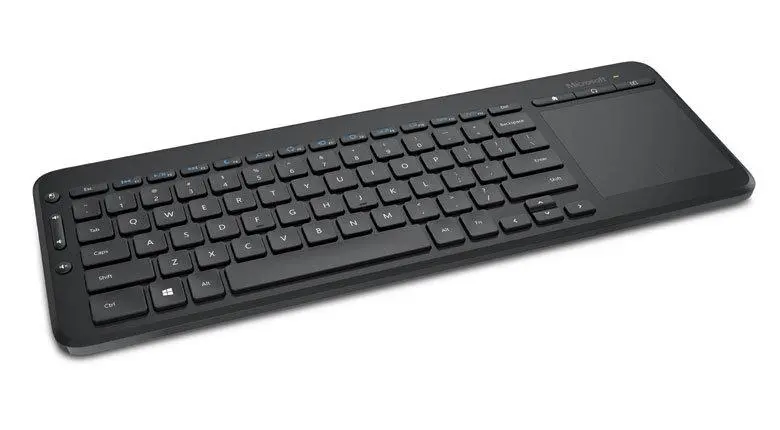 Klawiatura membranowa Microsoft N9Z-00022 All-in-One Media Czarny