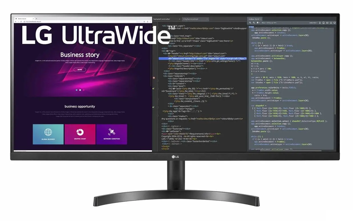 Monitor LG 34WN700-B 34" UWQHD IPS 75Hz 5ms