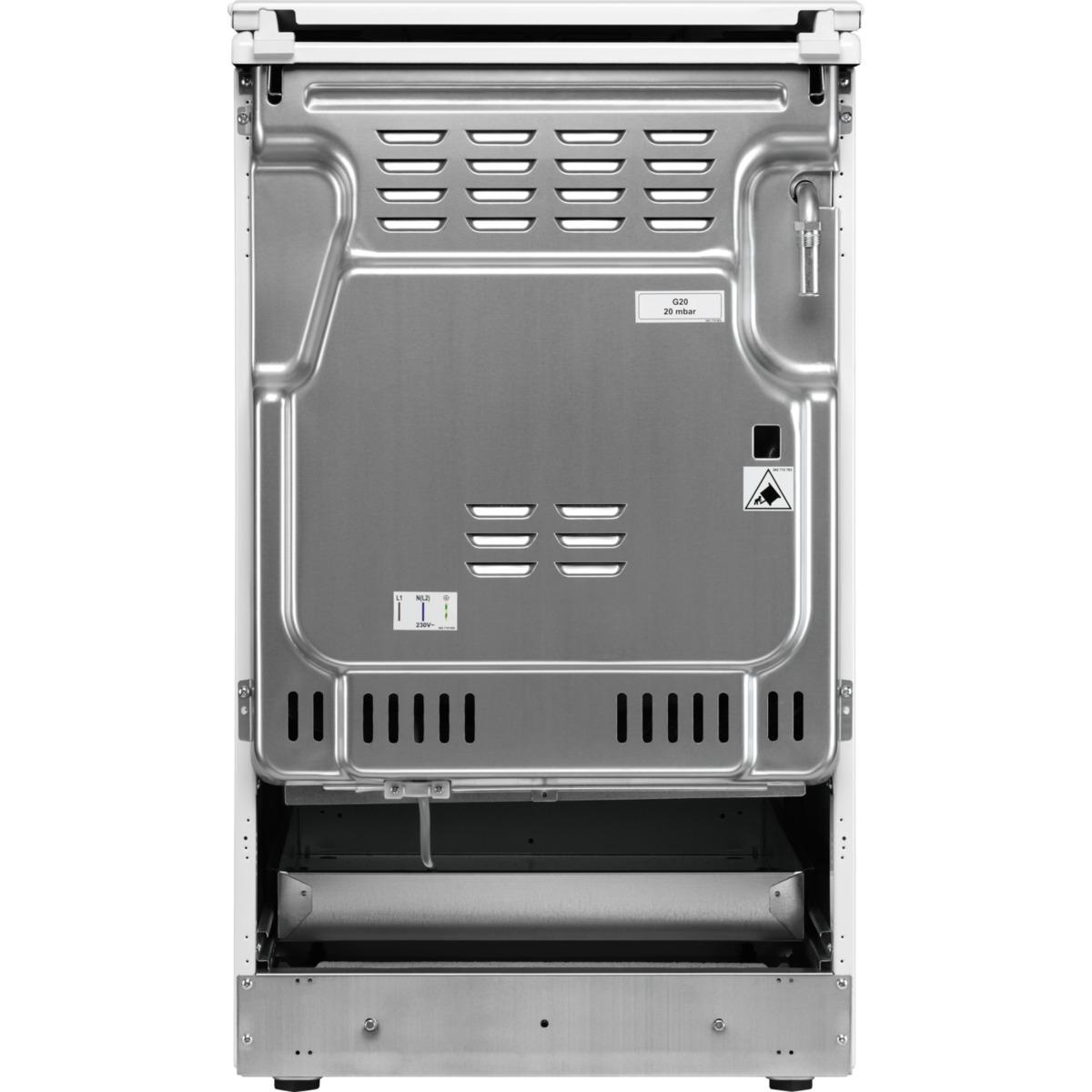 Kuchnia gazowo-elektryczna Electrolux EKK54552OX Termoobieg