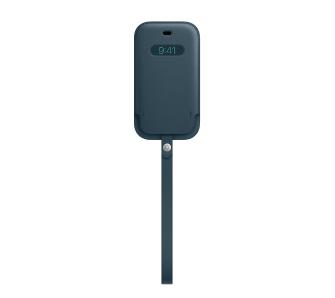 Etui Apple Leather Sleeve MagSafe do iPhone’a 12 mini Bałtycki błękit