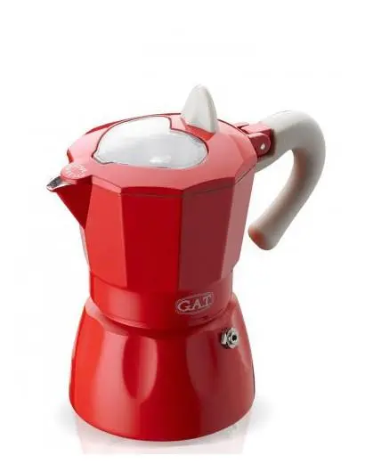 Kawiarka G.A.T. Rossana 2 100ml Czerwony
