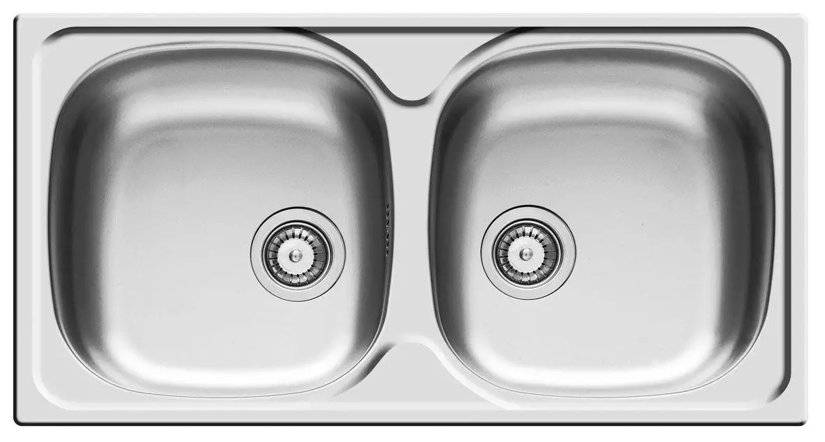 Zlewozmywak Pyramis E 78 Stalowy Srebrny