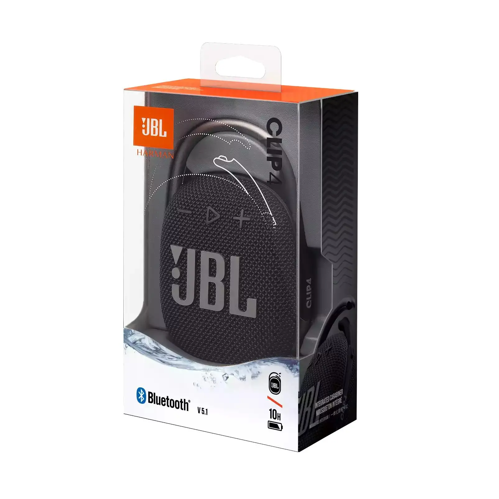 Głośnik Bluetooth JBL Clip 4 5W Czarny