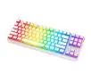 Klawiatura mechaniczna SPC Gear GK630K Onyx White Tournament Kailh Red RGB Biały