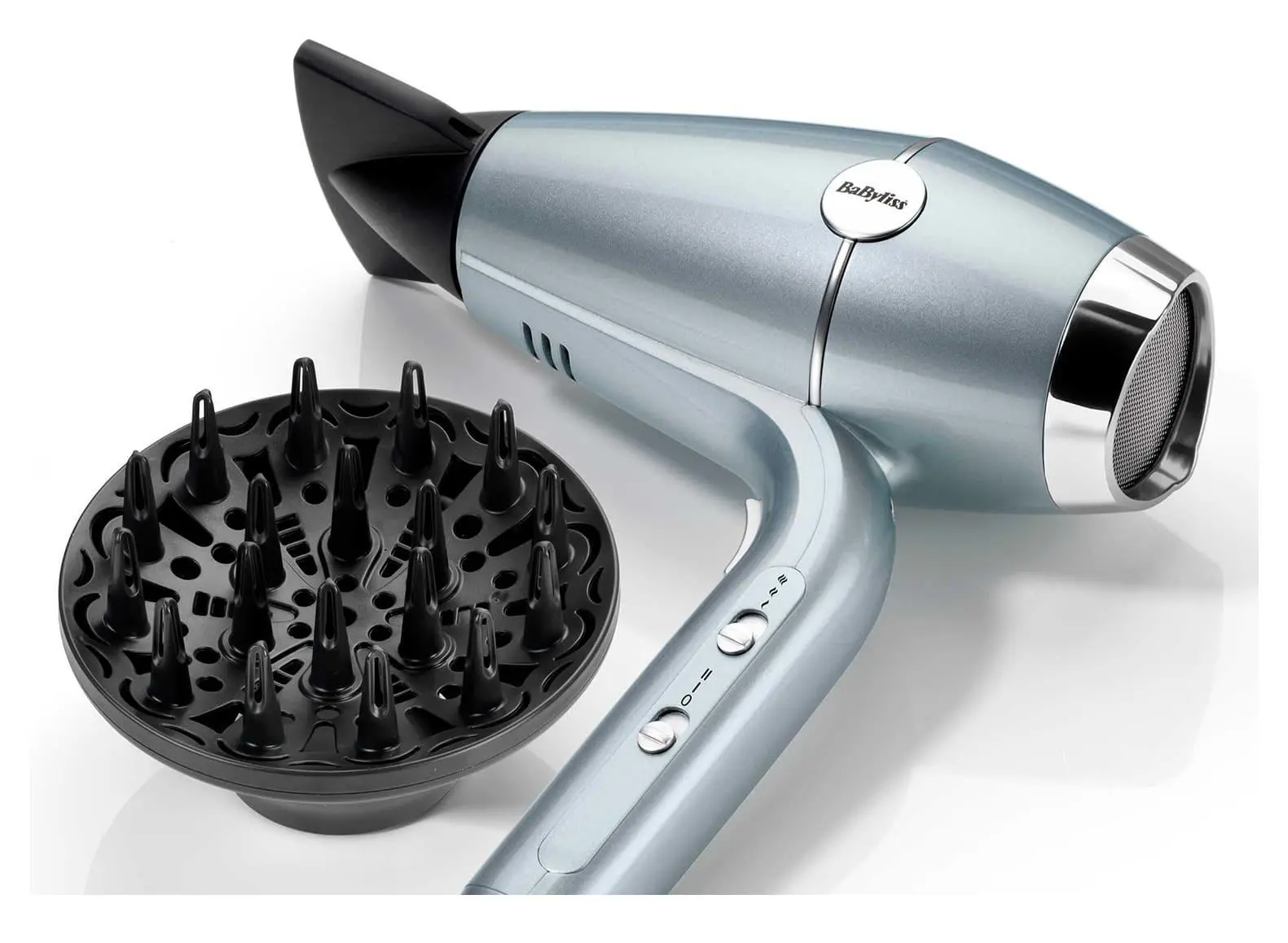 Suszarka do włosów BaByliss D773DE Hydro Fusion 2100 Jonizacja Dyfuzor Zimny nawiew 2100W 2 prędkości 3 temperatury