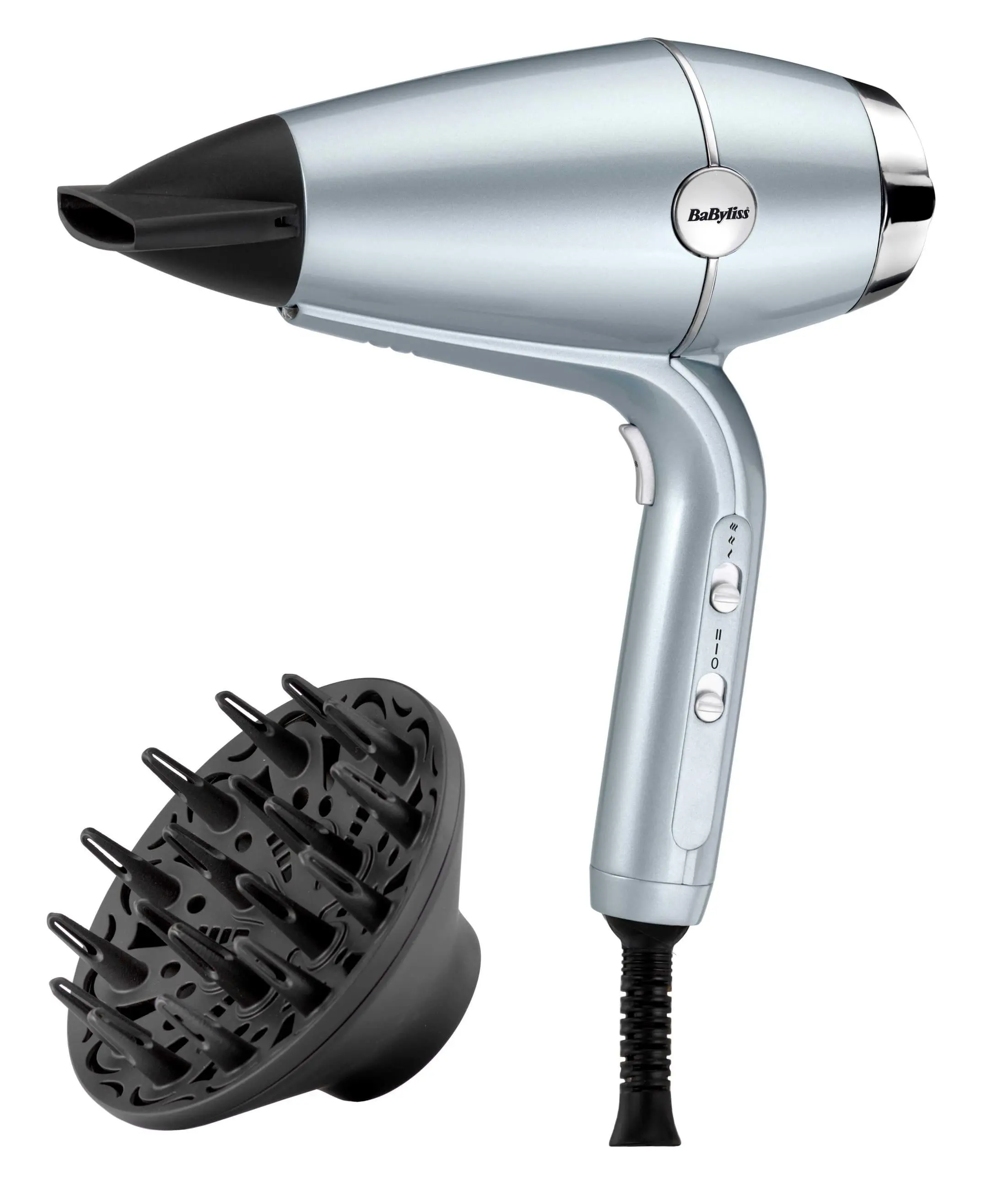 Suszarka do włosów BaByliss D773DE Hydro Fusion 2100 Jonizacja Dyfuzor Zimny nawiew 2100W 2 prędkości 3 temperatury