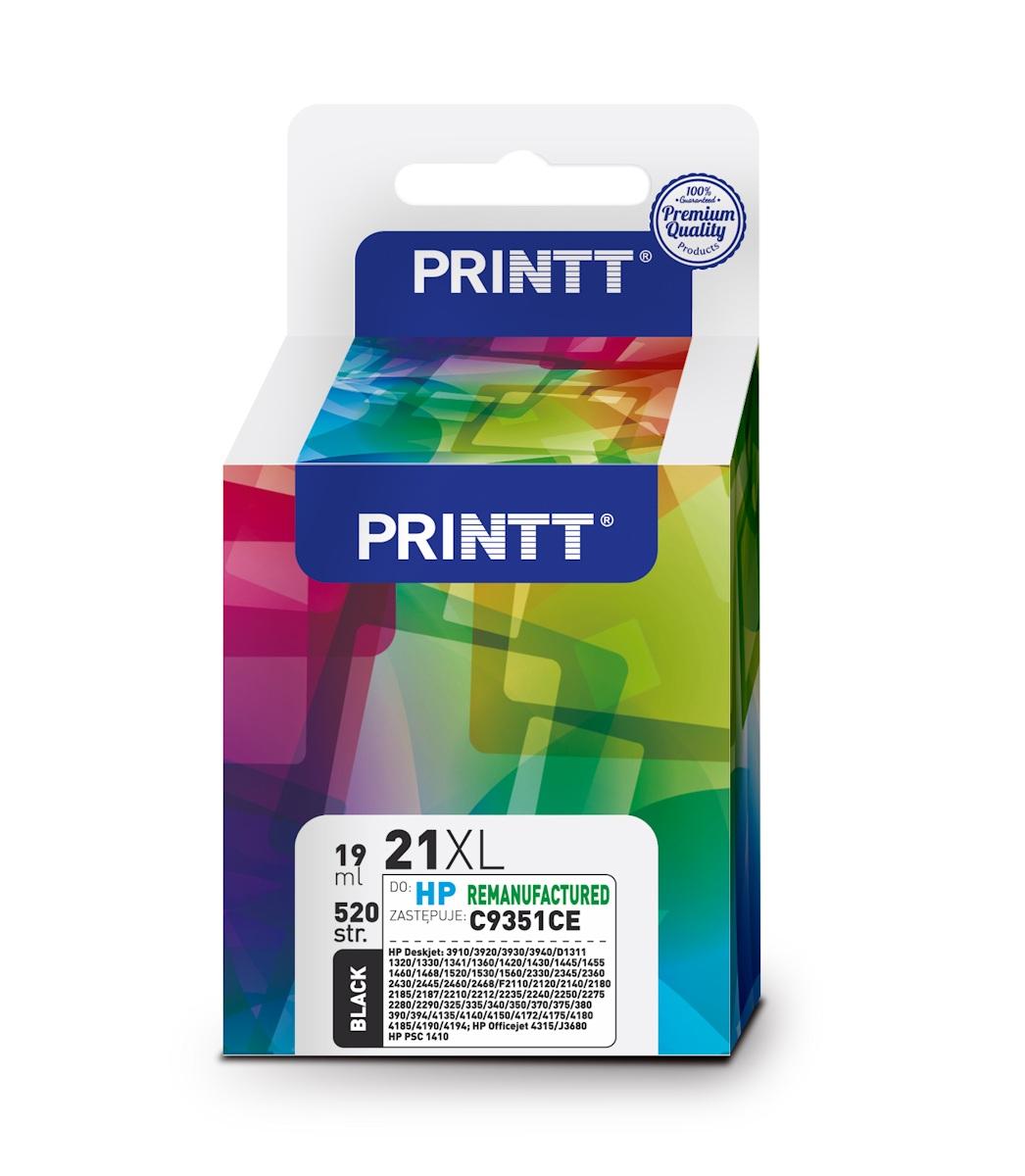 Tusz PRINTT NAH21BXLR (zamiennik C9351CE nr 21XL)