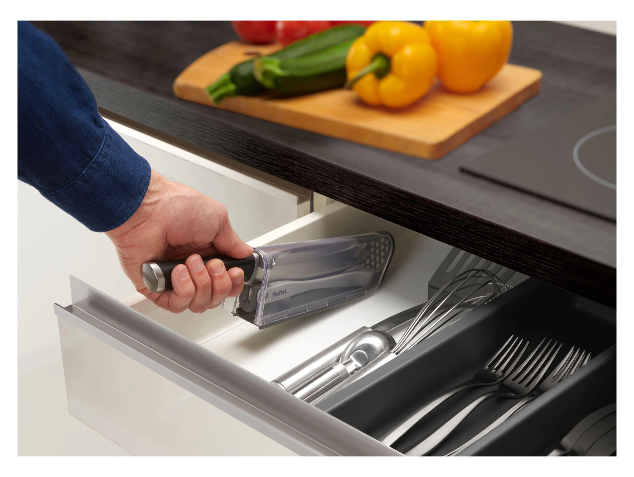 Nóż Tefal Ever Sharp K2569004 16,5cm 2 elementy