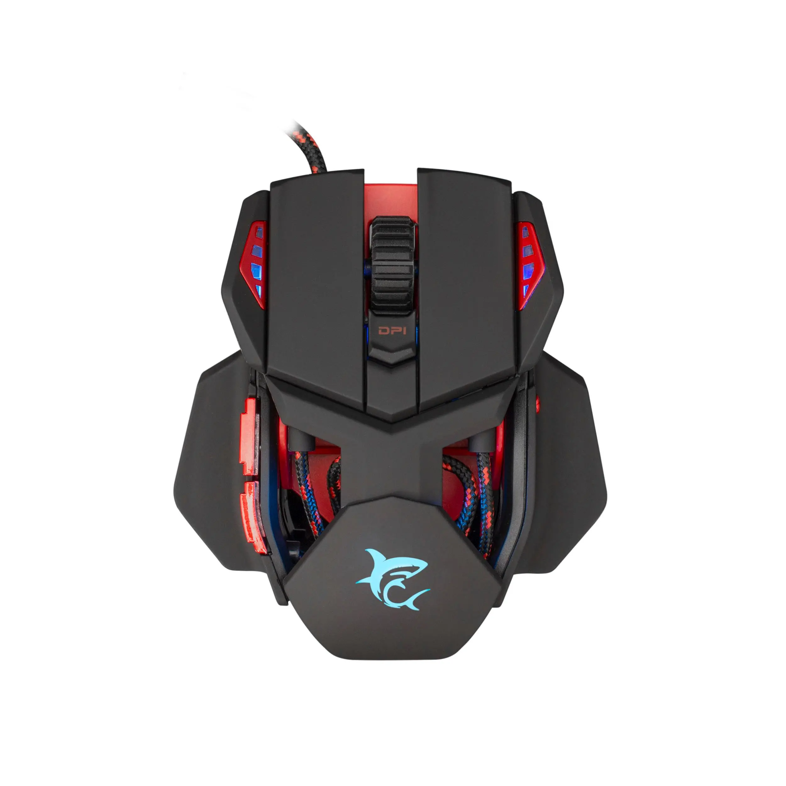 Myszka gamingowa White Shark LANCELOT Czarno-czerwony