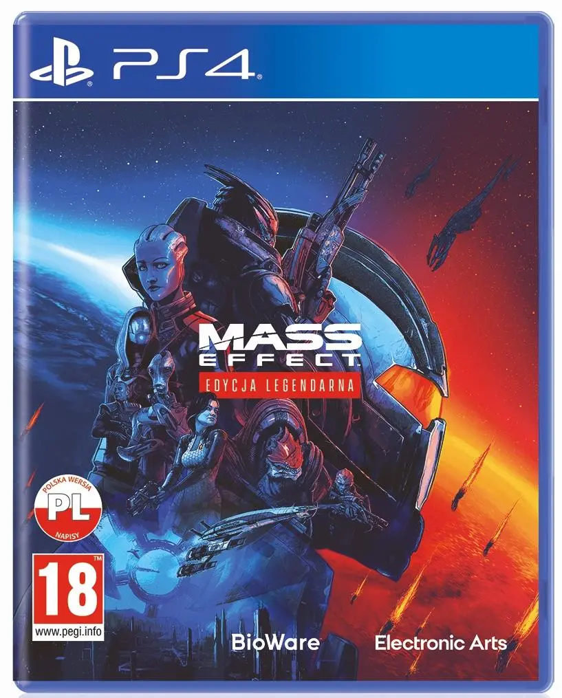 Mass Effect Edycja Legendarna Gra na PS4 (Kompatybilna z PS5)