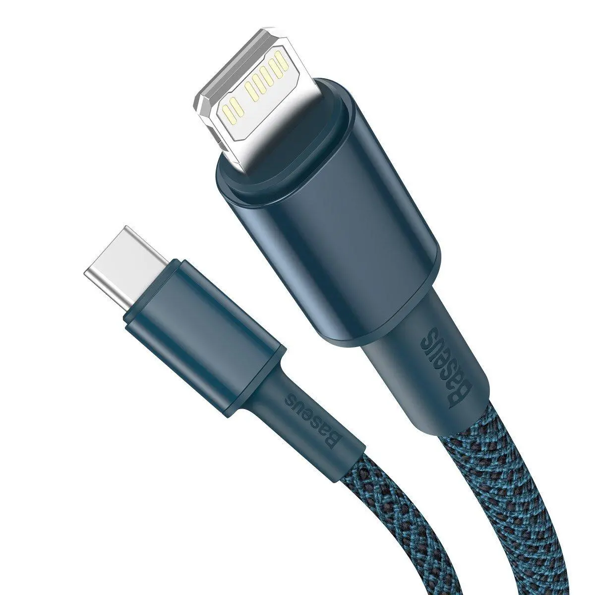 Kabel Baseus USB-C do Lightning High Density Niebieski