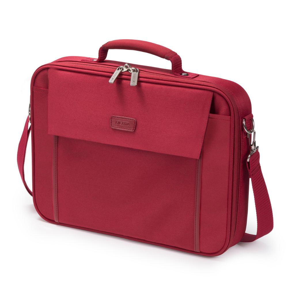 Torba na laptopa Dicota Multi Base 15"-17,3" (czerwony)