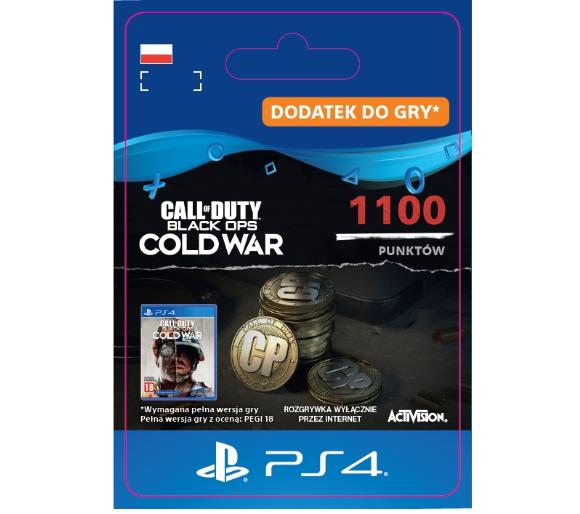 kod aktywacyjny Call of Duty: Black Ops Cold War - 1100 punktów [kod aktywacyjny] PS4