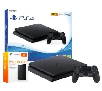 Konsola Sony PlayStation 4 Slim 500GB + dysk 1TB Seagate Expansion Portable