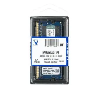 Pamięć Kingston DDR3 8GB KVR16LS11/8 SODIMM