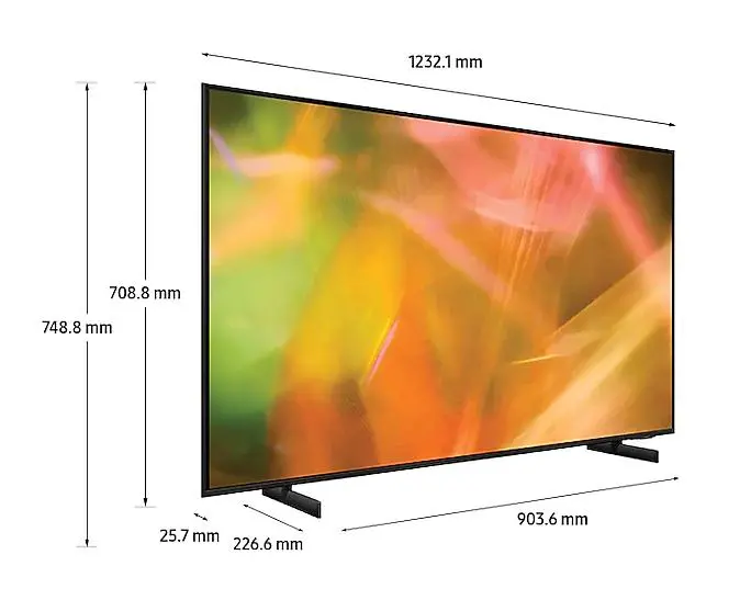 Telewizor Samsung UE55AU8002K 55" LED 4K Tizen DVB-T2