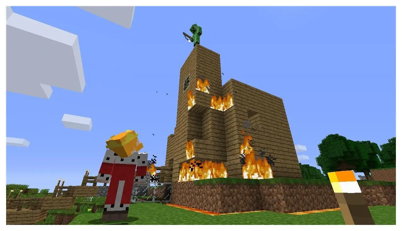 Minecraft Gra na PS4 (Kompatybilna z PS5)