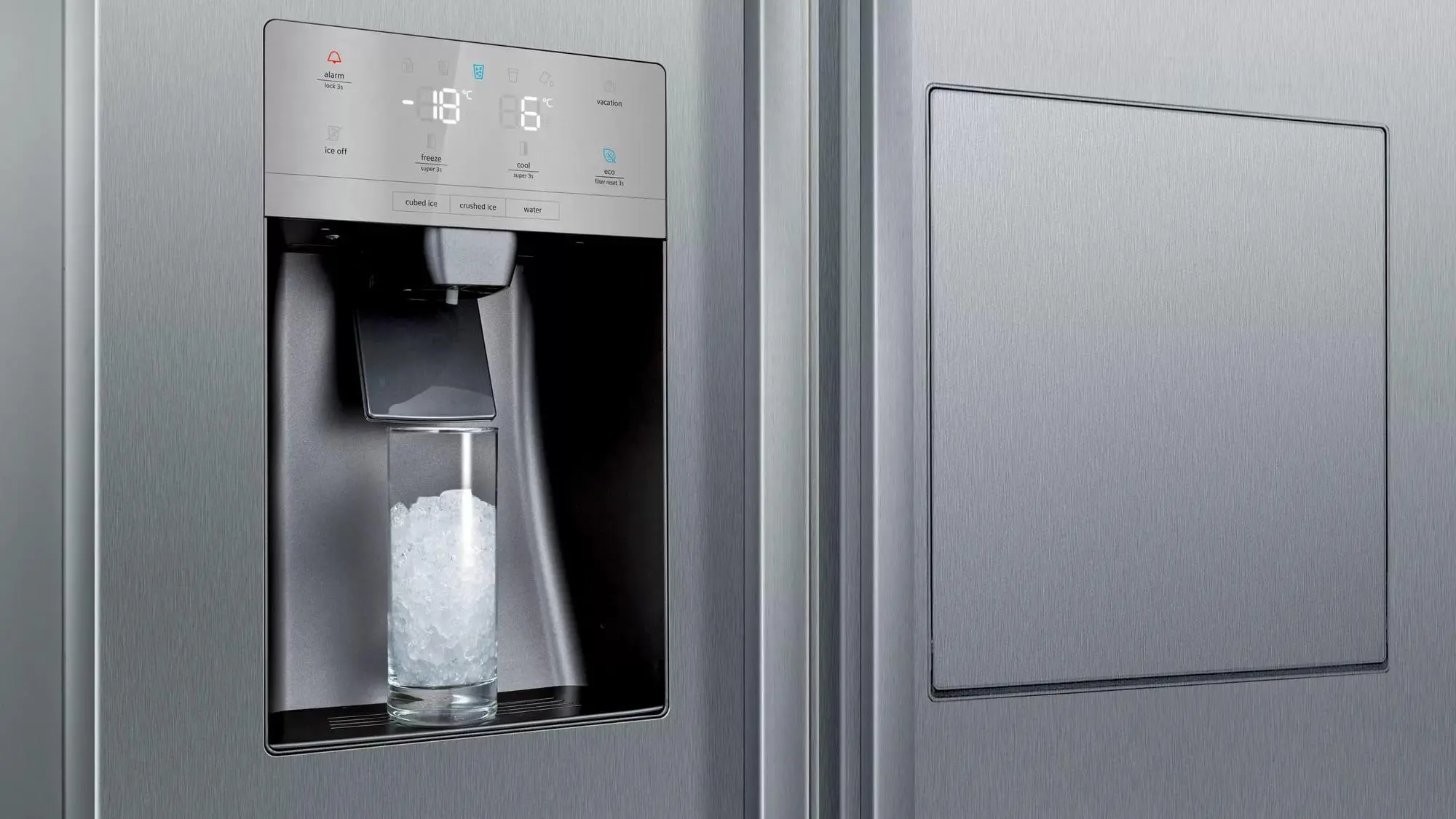 Lodówka Siemens iQ500 KA93GAIEP Pełny No Frost 178,7cm Dystrybutor wody Srebrny