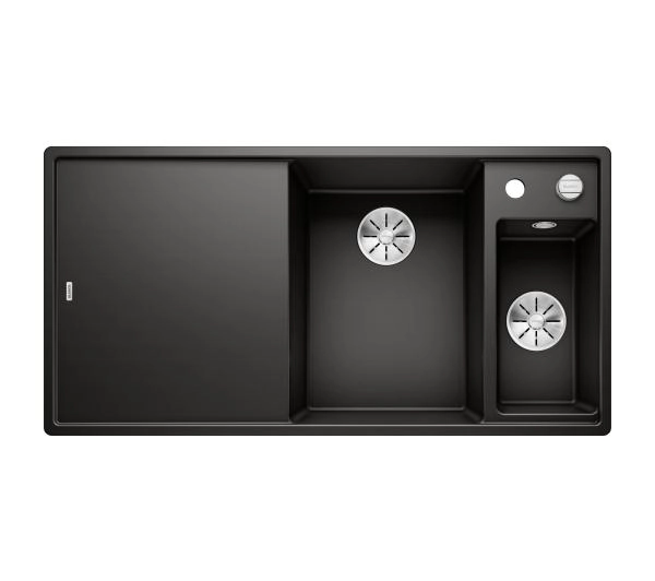 Blanco AXIA III 6 S 525851 Komora z prawej strony Granitowy Czarny
