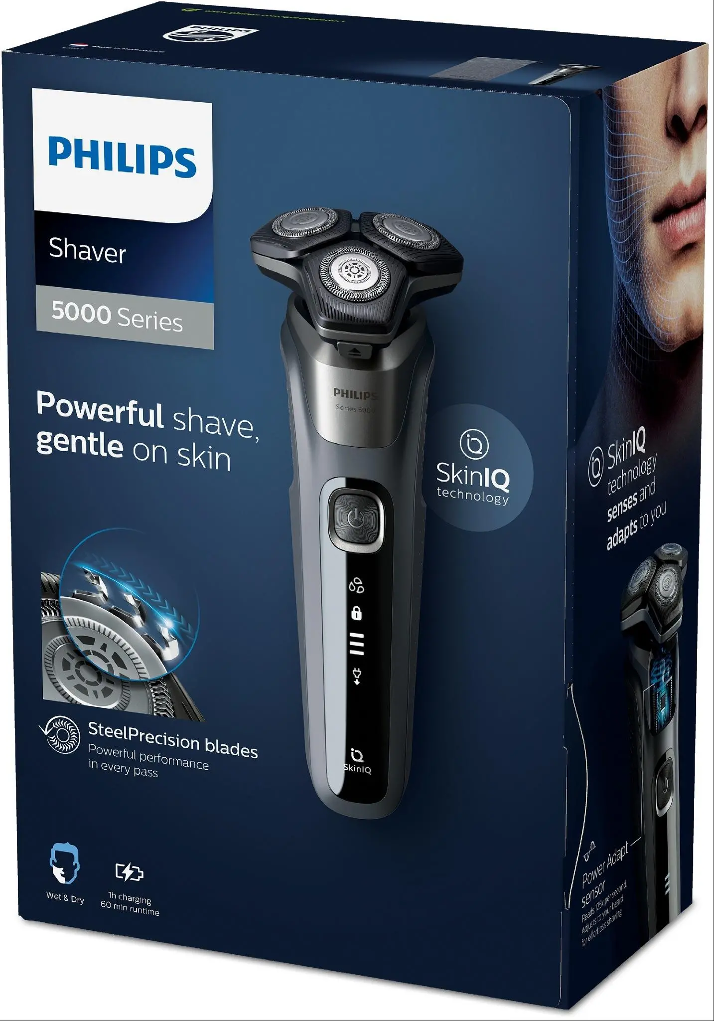 Golarka Philips Series 5000 S5587/30 SkinIQ Trymer