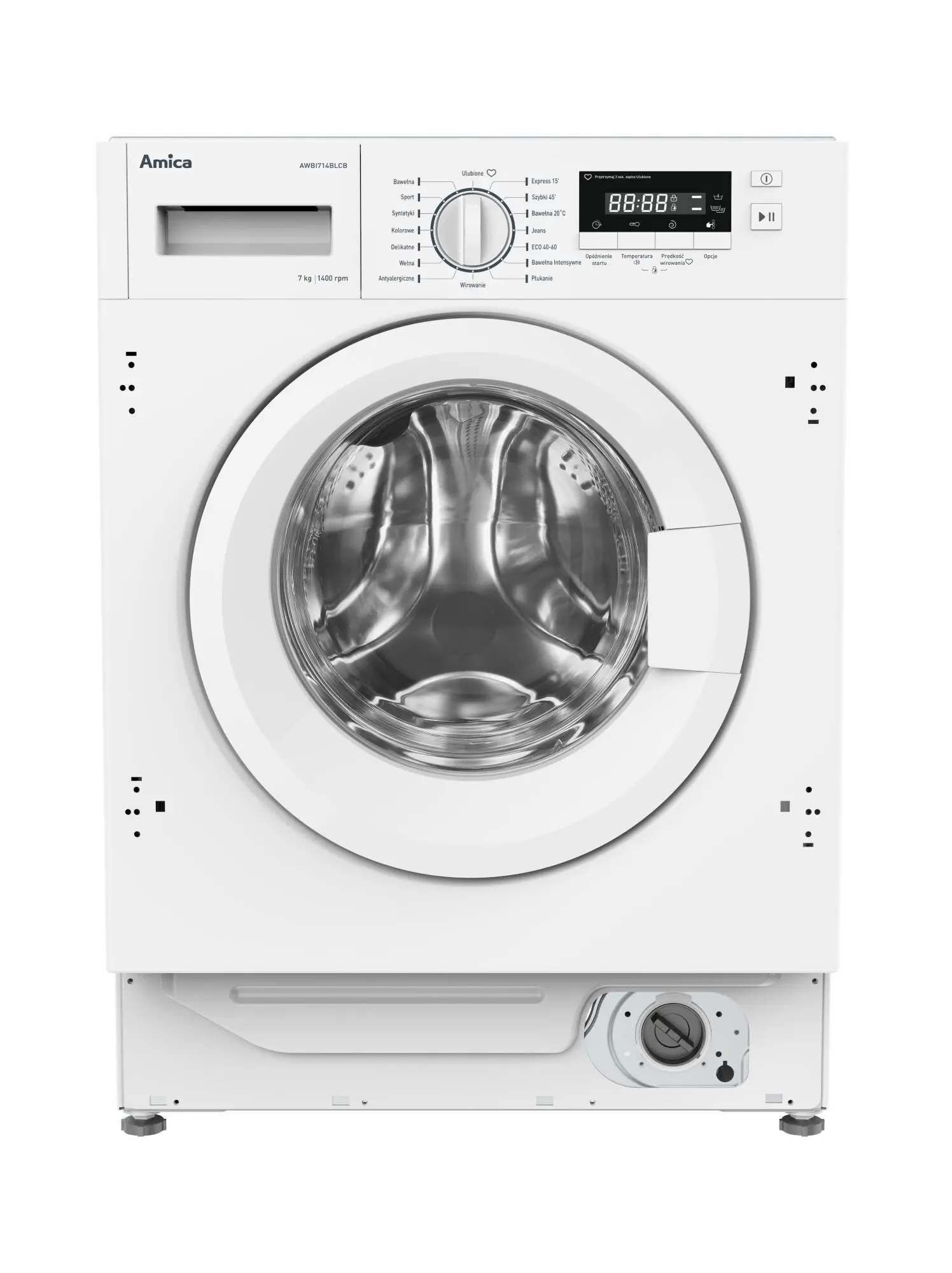 Pralka Amica AWBI714BLCB 7kg 1400obr/min