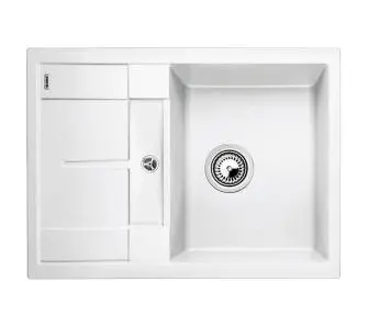 Zlewozmywak Blanco METRA 45 S Compact 519565 Granitowy Biały