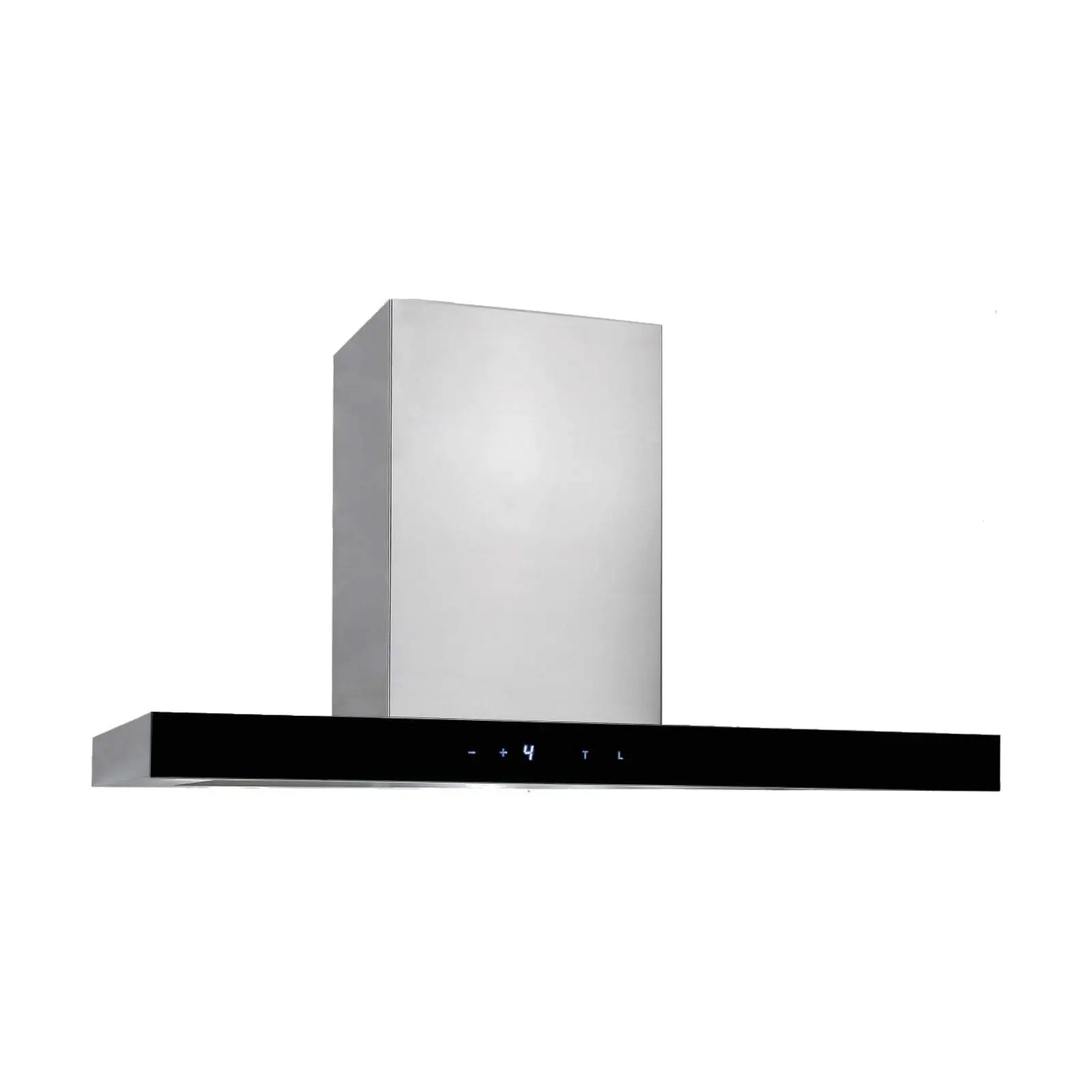 Okap VDB QB 90 Srebrno-czarny