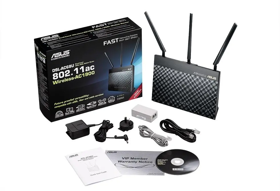 Router ASUS DSL-AC68U
