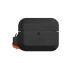 Etui na słuchawki UAG Rugged Silicone Case AirPods Pro (czarno-pomarańczowy)