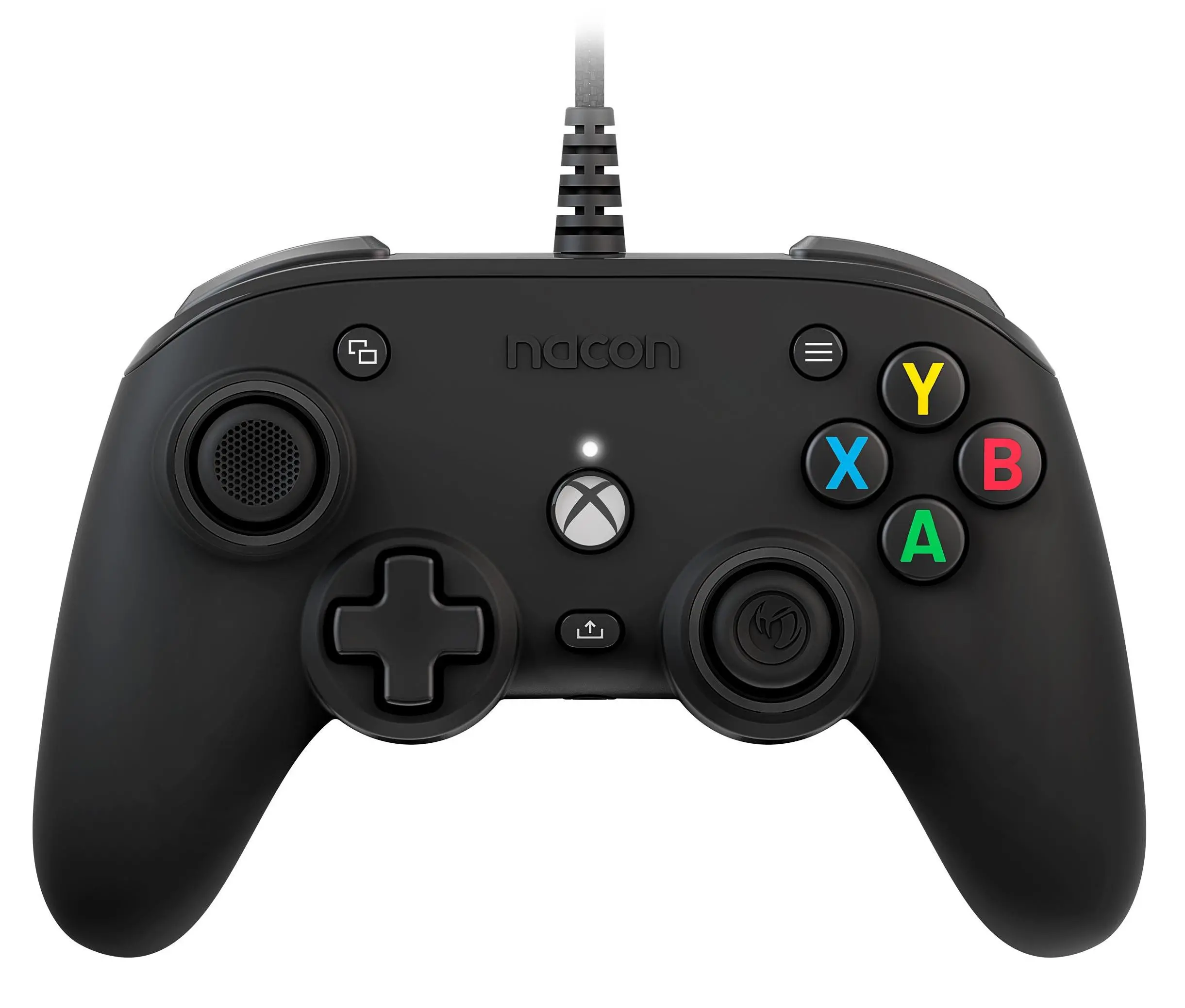 Pad Nacon Xbox Series Compact Pro Controller do Xbox Series X/S, Xbox One, PC Przewodowy Czarny