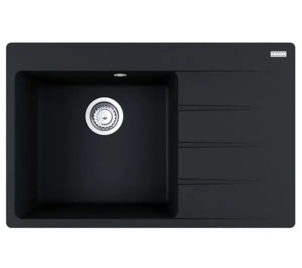 Franke Centro CNG 611-78 TL Komora z lewej strony Granitowy Onyx