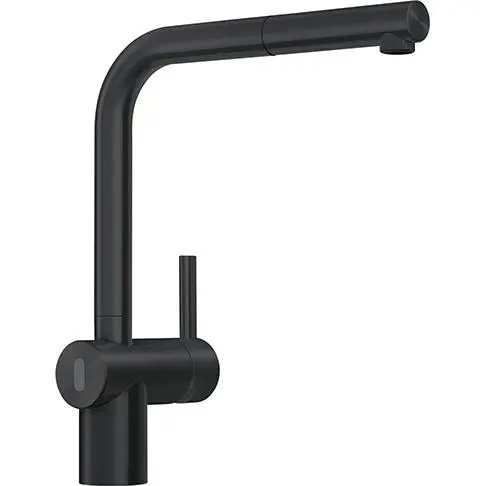Franke Atlas Sensor Czarny Stal szlachetna