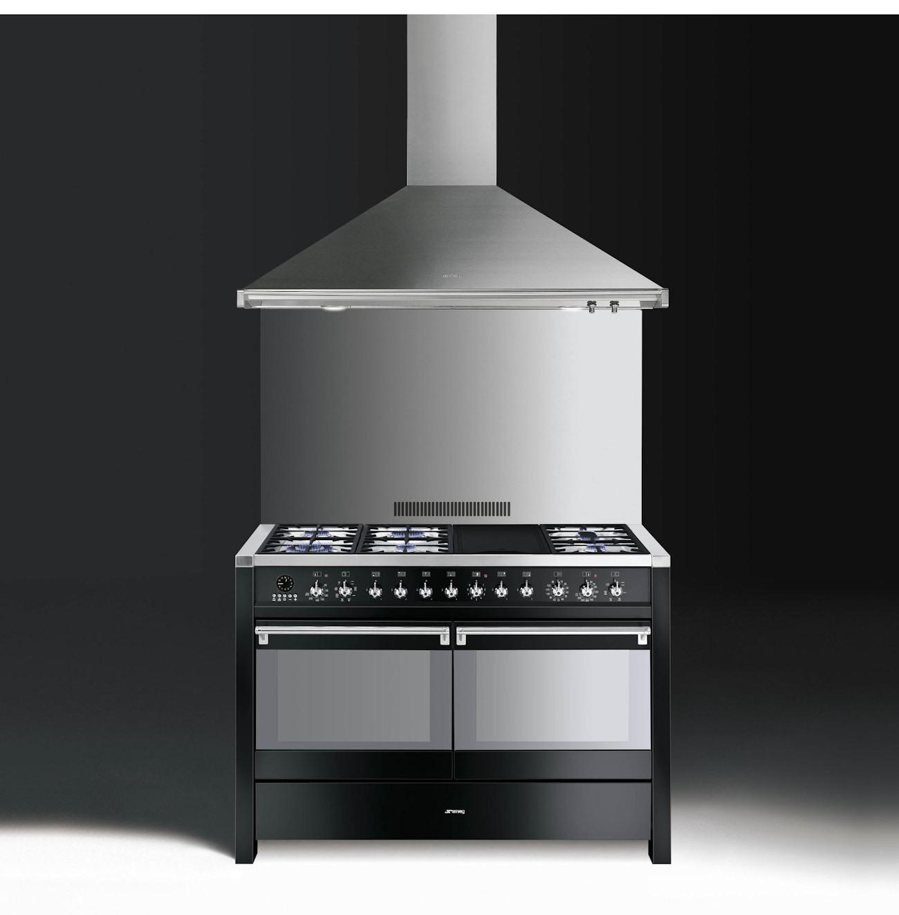 Kuchnia gazowo-elektryczna Smeg A4BL-8