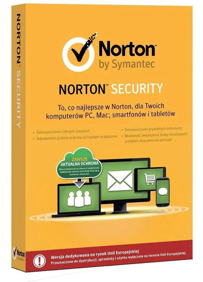 Antywirus Norton Security 2.0 1 Użytkownik/5 urządzeń BOX