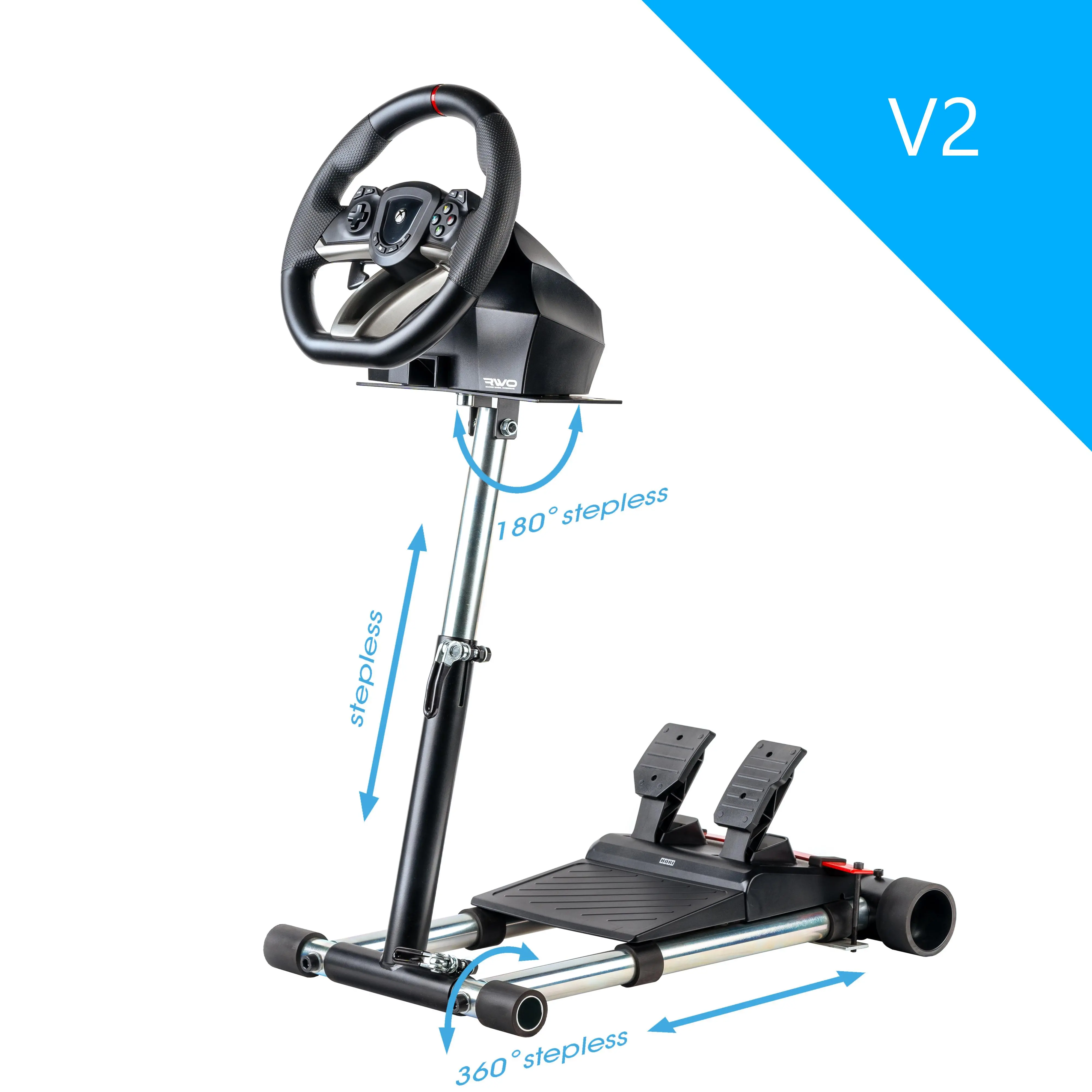 Stojak do kierownicy Wheel Stand Pro V2 Hori Racing Wheel Overdrive Srebrny