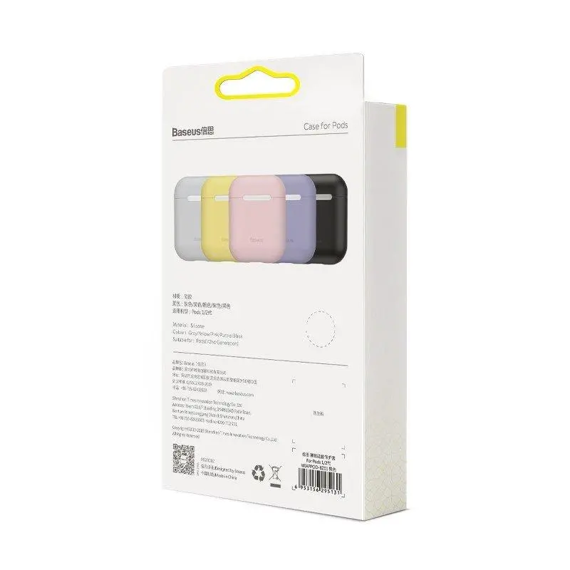 Etui na słuchawki Baseus WIAPPOD-BZ0G AirPods Szary