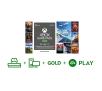 Konsola Xbox Series S - 512GB - Game Pass Ultimate (1 m-ce) - dodatkowy pad (czerwony)