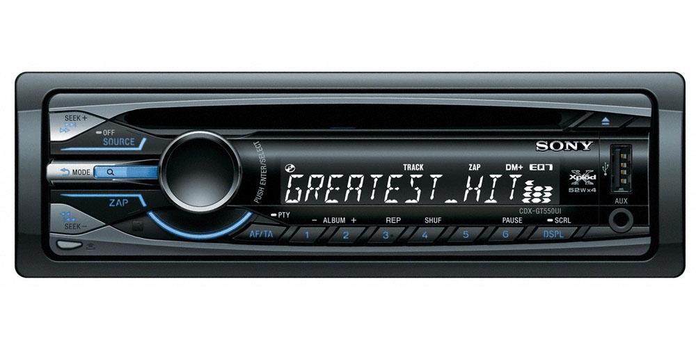 Radioodtwarzacz samochodowy Sony CDX-GT550UI