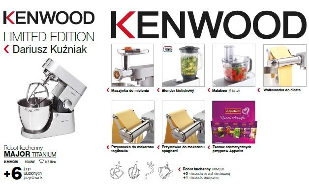 Kenwood Major Titanium KMM020 Edycja limitowana Dariusz Ku niak Robot kuchenny cena i opinie OleOle